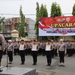 Polres Pamekasan AKBP Jazuli Dani Irawan memberhentikan anggotanya secara tidak hormat. Foto: dok. ist.