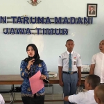 Edukasi nahaya narkoba ke pelajar di SMAN Taruna Madani.