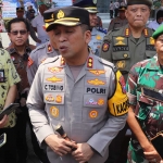 Kapolresta Sidoarjo,  AKBP Christian Tobing saat beberkan kasus pembunuhan driver taksi online di Sidoarjo, Kamis (21/12/2023).