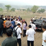 Sengketa tanah bekas tambang di Desa Bulusari. 