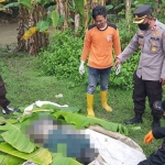 Kapolsek Jetis Kompol Sugeng saat di lokasi kejadian.