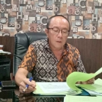 Kepala Dinkes Kabupaten Malang, Wijanto Wijoyo, saat memberi keterangan soal RSUD Ngantang.