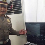 Kasatlantas Polres Mojokerto Kota AKP Edwin Nathanael. foto: SOFFAN/ BANGSAONLINE