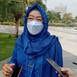 Kepala Dinas Kesehatan (Dinkes) Kota Surabaya, Febria Rachmanita.