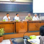 PERSIAPAN: Suasana rakor persiapan LCC Seri 23 di Kantor Pemkab Sidoarjo, Rabu (3/5) siang. foto: istimewa