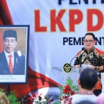 Pj Gubernur Jatim, Adhy Karyono, saat memberi sambutan.