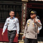 Kapolres Ngawi, AKBP Argowiyono, saat berada di Lapas Ngawi.