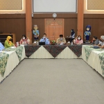 Suasana giat Diseminasi Perseroan Perorangan di Aula Raden Wijaya Kanwil Kemenkumham Jatim.