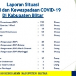 Laporan situasi deteksi dan kewaspadaan Covid-19 di Kabupaten Blitar.