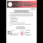 Surat rekom DPP PDI Perjuangan atas nama Puti Guntur Soekarno - Lilik Arijanto, S.T., M.T. yang beredar di media sosial. foto: istimewa