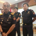 Kepala Kantor Wilayah Direktorat Jenderal Bea dan Cukai Jawa Timur II, Qentarto Wibowo, saat memberi keterangan kepada awak media.