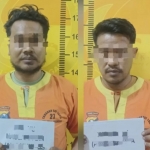 Kedua tersangka kini diamankan di Mapolres Lamongan