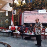 Sosialisasi pelestarian naskah kuno yang digelar Dispusip Bangkalan.