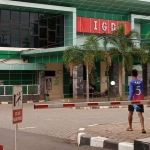 Suasana IGD RSUD Dr. Koesma Tuban tampak sepi usai pelayanan ditutup selama seminggu ke depan.