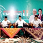 Suasana rapat persiapan dalam rangka Rakernas Petanesia II di Kampus IKHAC, Mojokerto.
