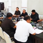 Komisi III DPRD Kota Blitar saat menggelar rapat kerja dengan Pemkot Blitar.