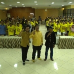 Para peserta dan narasumber diskusi yang digelar Gempur 08 di Kabupaten Madiun.