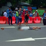 Bonek yang tewas karena kecelakaan saat menuju stadion Gelora Bung Tomo, Surabaya. foto: ist.