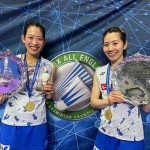 Pasangan Nami Matsuyama/Chiharu Shida dari Jepang raih juara All England 2022. 