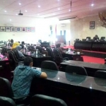 Suasana Raker gabungan di DPRD Kota Kediri.