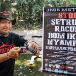 Bima Nuryawan, Aktivis Wild Water Indonesia (WWI) Regional Kediri. foto: ist.