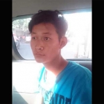 Salim, remaja yang tertangkap basah menggondol sepeda onthel milik polisi.