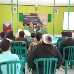 Sosialisasi Pilkada terhadap 50 orang penyandang disabilitas di Kabupaten Tuban bertempat di Gedung Juang, Kamis (28/11).