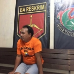 AR, salah satu penadah yang diamankan Polsek Sukolilo