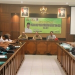 Workshop pendampingan Program Pemberdayaan Masyarakat Semen Gresik (P2M-SG) di ruang rapat Setda Kabupaten Tuban.