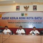 Raker KONI Kota Batu untuk Porprov Jatim 2025.