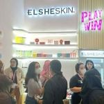 Booth Elsheskin di Surabaya X Beauty.