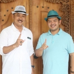 Yusuf Widiatmoko bersama Rudi Santoso.