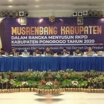 Suasana pembukaan Musrenbang Kabupaten Ponorogo 2019.