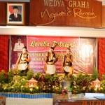 Salah satu peserta lomba lawak di NGawi. foto: Zainal Abidin/Harian Bangsa