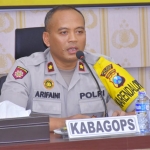 Kabag Ops Polres Blitar Kompol Kompol Wachid Arifaini.