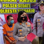Ungkap Kasus Polsek Sedati Polresta Sidoarjo. (foto: ist)