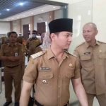 Bupati Trenggalek, Moch. Nur Arifin, usai melantik 48 P3K.