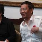 Rachmawati Soekarnoputri saat didatangi Ketua tim pemenangan Prabowo-Hatta, Mahfud MD, di kediamannya di Jalan Jatipadang Raya, Jakarta, Minggu (22/6/2014). Saat itu Mahfud MD klarifikasi soal kontroversi ucapannya tentang Bung Karno