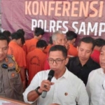 Belasan pelaku yang diamankan Polres Pamekasan (dok. RRI)