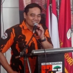 M Akson Nul Huda, Ketua MPC Pemuda Pancasila Kota Kediri, terpilih.