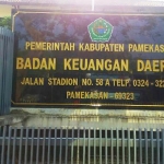Kantor Badan Keuangan Daerah (BKD) Kabupaten Pamekasan.