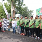 Pembukaan jalan sehat di Alun-alun Kota Ngawi, Sabtu (9/10/2022)