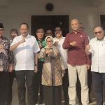 Rombongan KONI Jatim saat bertemu dengan Bupati Jombang, Mundjidah Wahab.