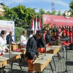 Suasana upacara HUT RI yang digelar JTP Group tahun kemarin.