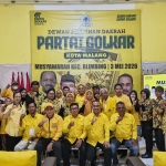 Nedy Zunaedi terpilih secara aklamasi sebagai PK Golkar Blimbing dalam kegiatan muscam
