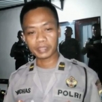 KBO Sabhara Polres Pamekasan, Ipda Yudhas saat memimpin operasi balap liar dini hari tadi.
