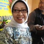 Mundjidah Wahab, Ketua DPC PPP Jombang saat ditemui usai pelantikan DPD Golkar Jombang. 
foto: ROMZA/ BANGSAONLINE