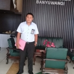 Nanang saat di Kejaksaan Negeri Banyuwangi.