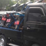 Beberapa kendaraan bermotor yang akan diperiksa BPK. foto: YUNIARDI S/ BANGSAONLINE