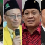 (Dari kiri) Ufiq Zuroida, Ahmad Nurhamim, Mujid Riduan, dan Asluchul Alif